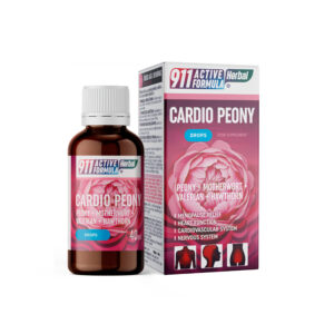 911 Active Formula Herbal Cardio Peony Südametilgad pojengiga 40ml